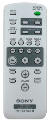 Remote Control SONY Original A1566161A RMT-CS100A