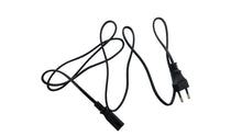 Load image into Gallery viewer, PANASONIC TX-32M330E EUROCABLE WITH DOUBLE SOCKETS: POWER CORD SAFE EU 1.5M 2PIN PLUG 5W