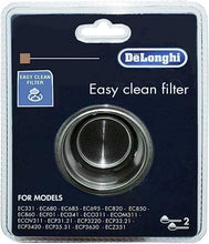 Load image into Gallery viewer, DELONGHI ECF01 ECP35.31 EASY CLEAN FILTER 2 CUPS DLSC401 5513281001