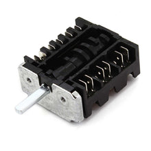 Load image into Gallery viewer, LEISURE CK100C210K CK100C210S CS100C510X ELECTRUEPART HOTPLATE FUNCTION SELECTOR SWITCH EGO 46.27266.500 (0+6)