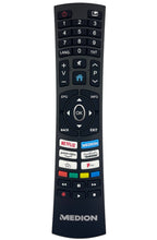 Load image into Gallery viewer, MEDION X15574 X16570 X16572 REMOTE CONTROL RC4593 30110070 BLACK