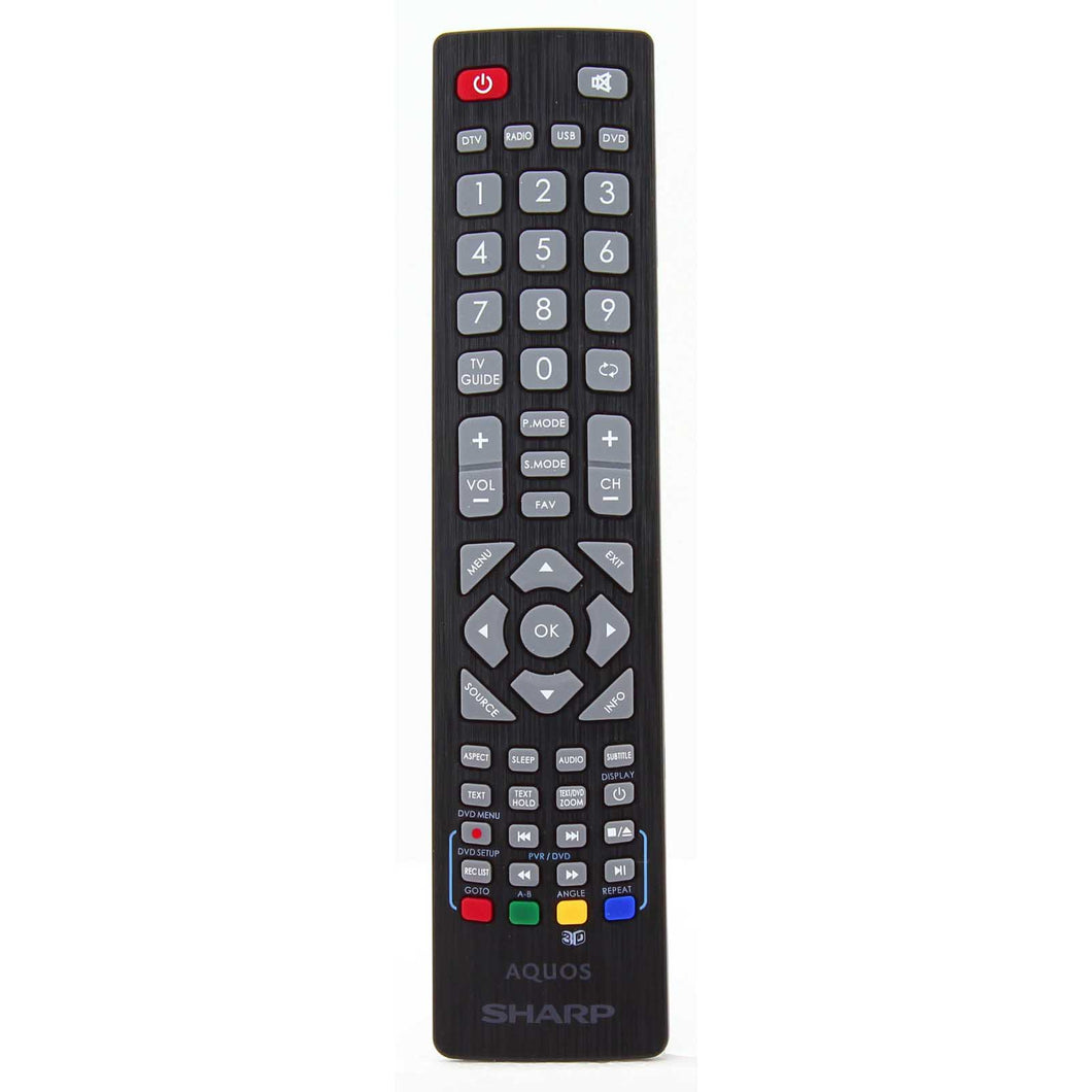 BLAUPUNKT 24-207MXN 32-1360 32-138O-DVD SHARP IR REMOTE CONTROL SHW/RMC/0103 SHWRMC0103
