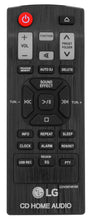 Load image into Gallery viewer, LG CM4360 CD HOME AUDIO REMOTE CONTROL COV30748165
