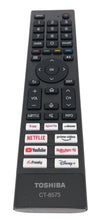 Load image into Gallery viewer, TOSHIBA 50UV2F53DB 55QV2F63DB 55UV2F53DB VIDAA VOICE TV REMOTE CONTROL CT-8575