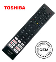 Load image into Gallery viewer, TOSHIBA 43QV2F63DB 43UV2F53DB 50QV2F63DB VIDAA VOICE TV REMOTE CONTROL CT-8575