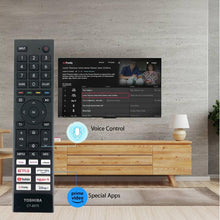 Load image into Gallery viewer, TOSHIBA 43QV2F63DB 43UV2F53DB 50QV2F63DB VIDAA VOICE TV REMOTE CONTROL CT-8575