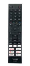 Load image into Gallery viewer, TOSHIBA 50UV2F53DB 55QV2F63DB 55UV2F53DB VIDAA VOICE TV REMOTE CONTROL CT-8575
