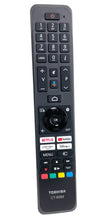 Load image into Gallery viewer, TOSHIBA 43UA3D63DG 43UA4C63DG 43UA5D63DGY VOICE TV REMOTE CONTROL CT-8569