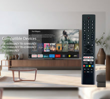 Load image into Gallery viewer, BUSH DLED32FHDSC ELED24HDSDVDWB ELED32FHDSDVD VESTEL TIVO VOICE TV REMOTE CONTROL RC45195T-V1