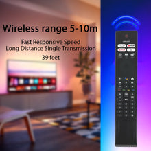Load image into Gallery viewer, PHILIPS 50PUS8818/12 55OLED708/12 55OLED708 Original Philips Amblight Voice TV Remote Control 398GM08BEPHN0019CR