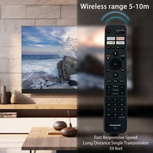 Load image into Gallery viewer, PANASONIC TX-65MXW834 TX-65MXX889 TX-75MXW834 VOICE TV REMOTE CONTROL RC44255