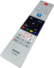 Load image into Gallery viewer, TOSHIBA 50UK3C63DB 50UK4D63DB 55UK3C63DB REMOTE CONTROL RC45150 30110093 CT-8560