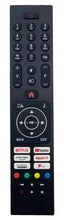 Load image into Gallery viewer, TECHWOOD 55AO11UHDA 65AO11UHD REPLACEMENT VESTEL TV REMOTE CONTROL RC45137P BLACK