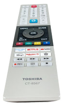Load image into Gallery viewer, TOSHIBA 55UV2363DAN 55UV2363DG 55UV2463DA TV REMOTE CONTROL CT-8567