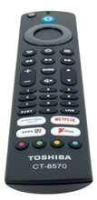 Load image into Gallery viewer, TOSHIBA 65UF3F53DB FIRE TV REMOTE CONTROL CT-8570