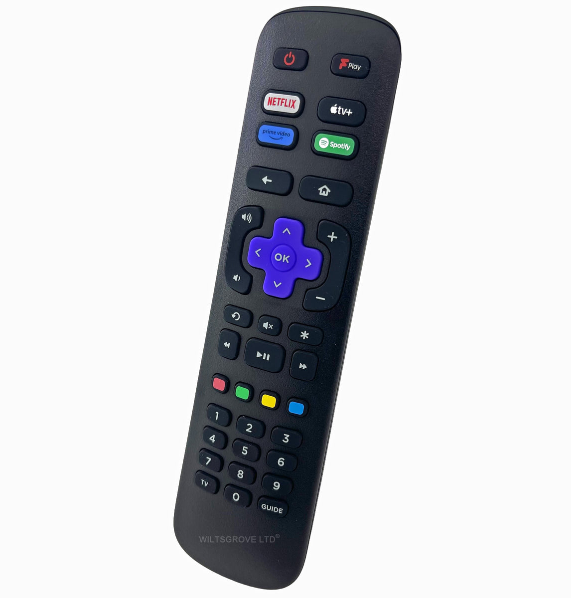 VELTECH VR32HX230 VR43UX230 REPLACEMENT SHARP JVC TCL ROKU TV REMOTE C ...
