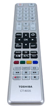 Load image into Gallery viewer, TOSHIBA 40L1653DB 43L1753 REMOTE CONTROL 75037328 CT-8035 RC4826