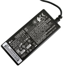 Load image into Gallery viewer, LG 24GN600-B 27MP59G 32GN550-B POWER ADAPTER 100-240V AC 19V DC 2.1A 50-60HZ EAY63190001