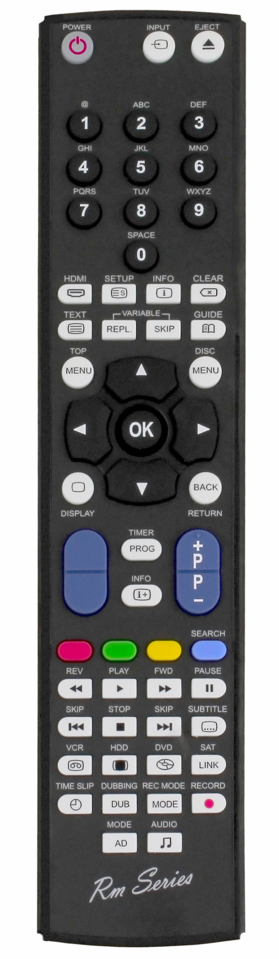 TOSHIBA RDXV59 RDXV59DT RDXV59DTKB Replacement Remote Control