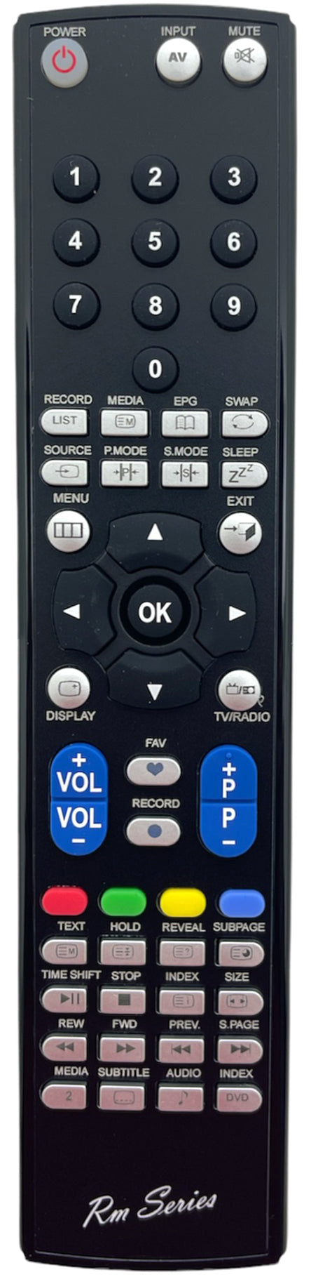 BAIRD T14206LEDBCJ CN24LED3D CN42LEDBK Replacement Remote Control