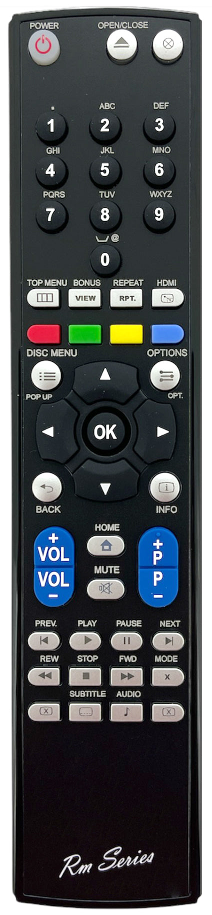 PHILIPS BDP3000/05 BDP3000/12 BDP3000/51 Replacement Remote Control