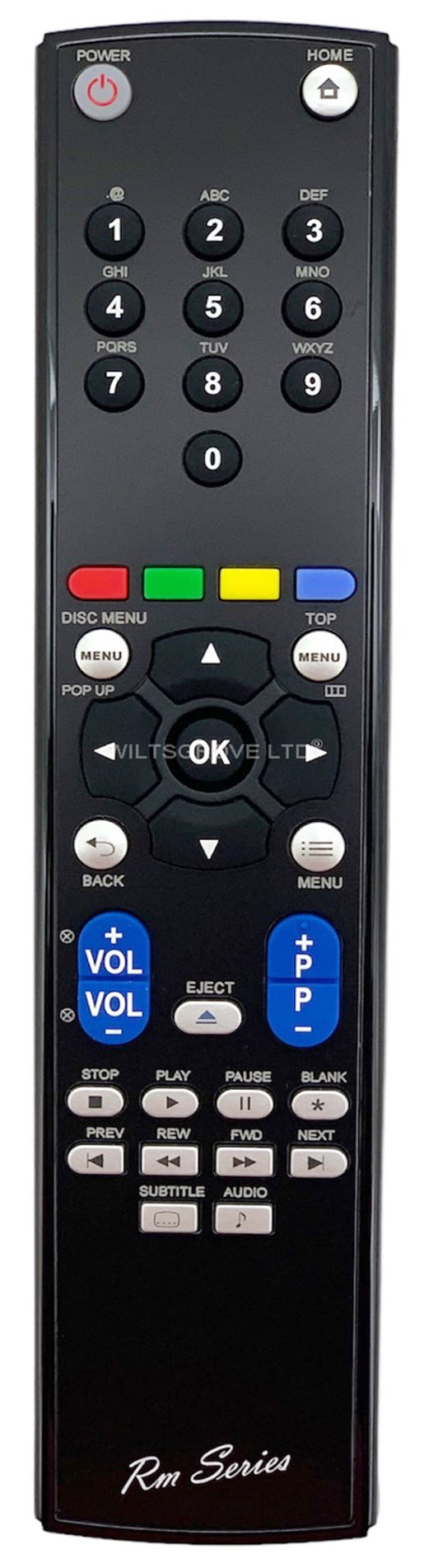 PHILIPS BDP2190 BDP2190/12 BDP2205/05 Replacement Remote Control