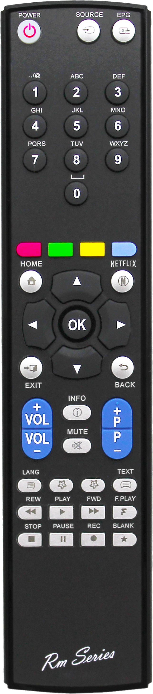 PANASONIC TX-32G302B TX-32GS352B TX-39GS352B Replacement Remote Control