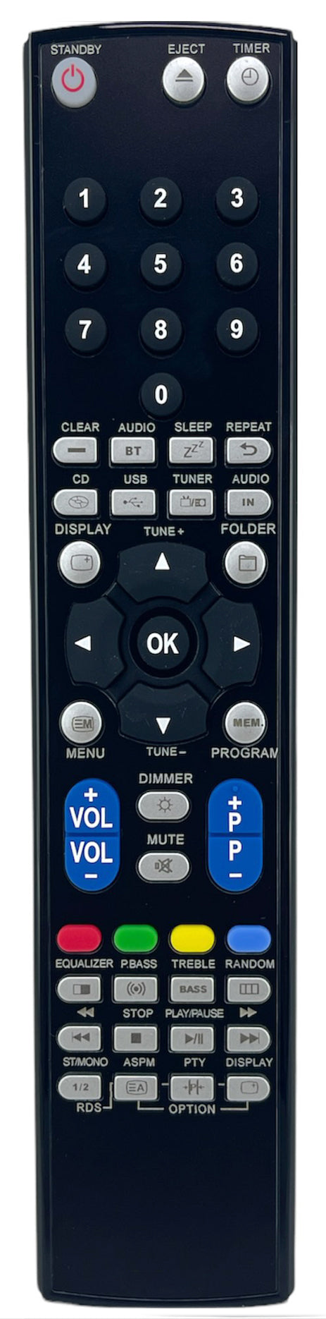 PIONEER X-HM51-K/-W/-S X-HM51-S X-HM51-W Replacement Remote Control –  eremotes