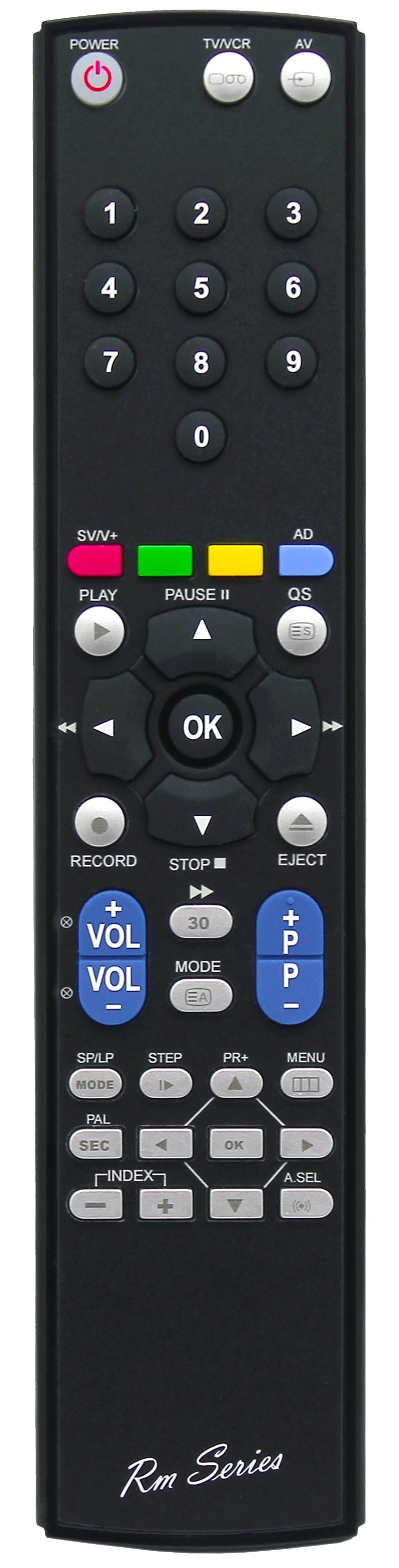 DAEWOO GOODMANS PROLINE  VR516 VCR-2300 MD2588 Replacement Remote Control