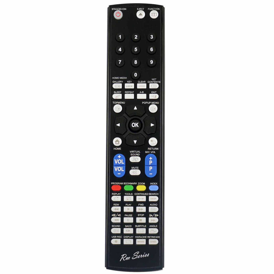 PIONEER XV-BD521FSW/YXE8 XV-BD621FSW XV-BD621FSW/YXE8 Replacement Remote Control