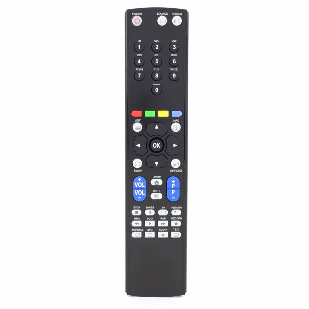 PHILIPS 22PFL2908H/12S 22PFL2908H12 22PFL2908H12S Replacement Remote Control