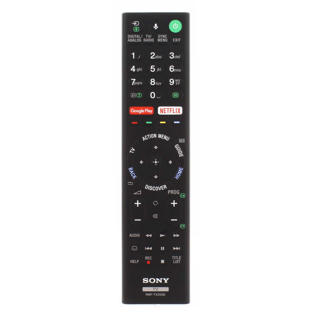 Original Remote Control for Sony LED 4K UHD TV'S RMF-TX200E RMFTX200E