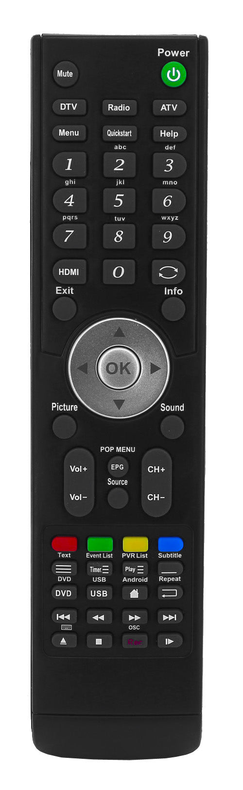 Original Cello Remote Control DTV/ATV