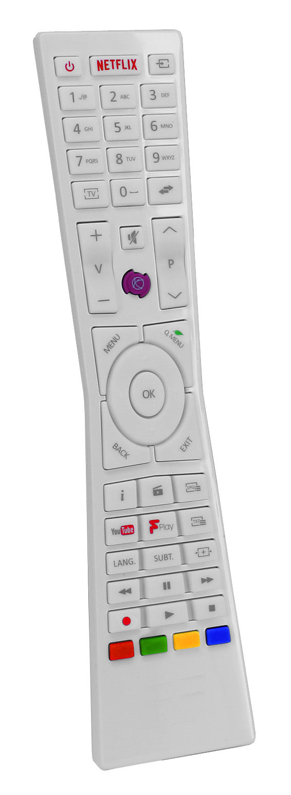 Original Vestel Remote Control 30094755 A49102 White