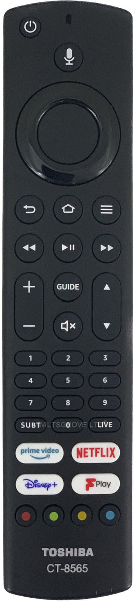 Original Toshiba Amazon Fire Stick Voice Remote Control RC39177 301087 ...