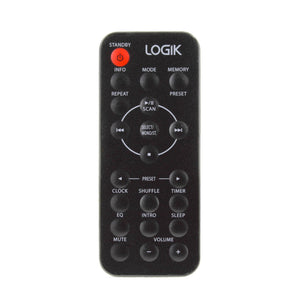 Original Remote Control for Logik Traditional Hi-Fi System