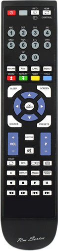 Replacement Remote Control HANNSPREE, ADVENT, ELONEX Etc
